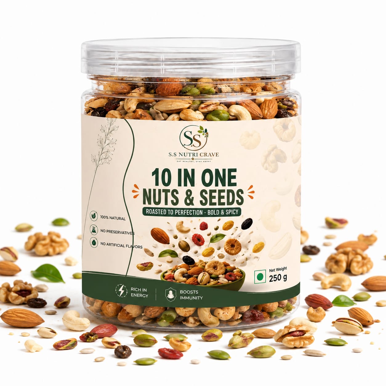 10 In 1 Roasted Nuts&Seeds