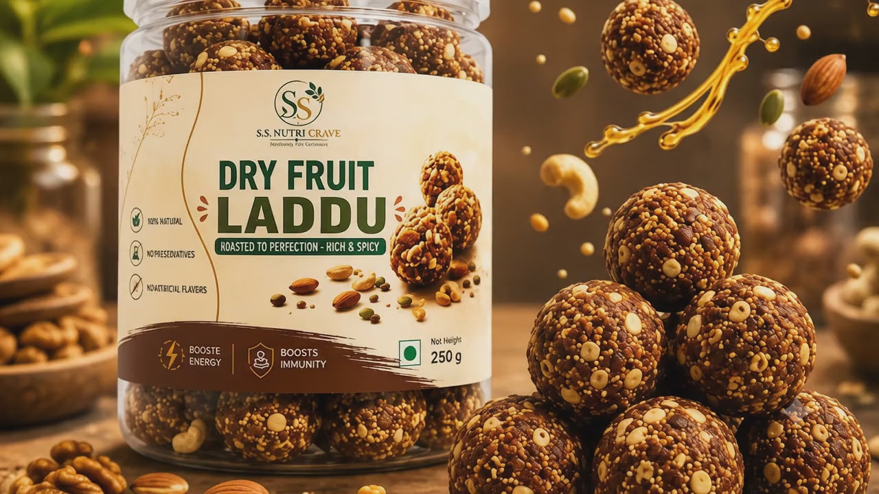 Dry fruit laddu